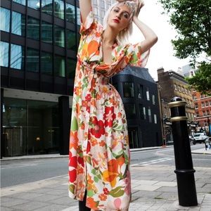 Floral Zara maxi dress